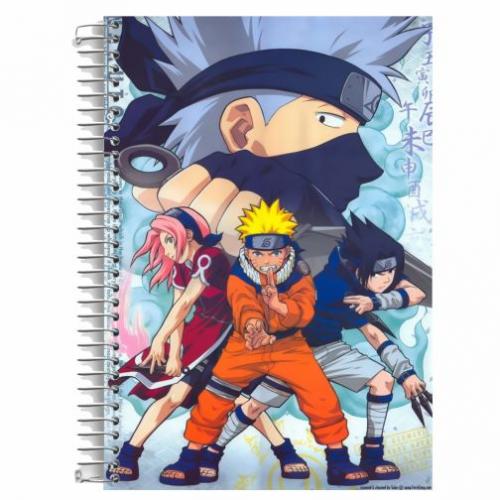 Caderno De Desenho Kakashi 48 Fls Escolar