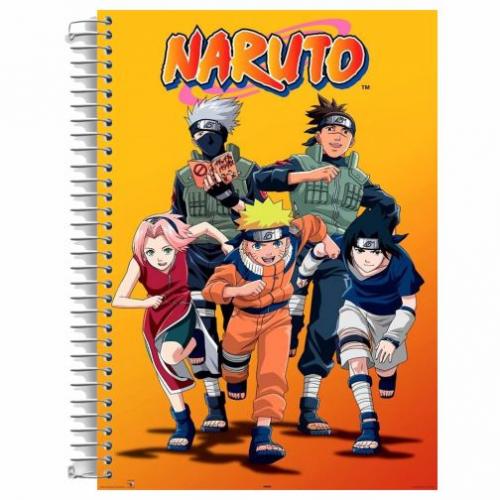 Caderno De Desenho Kakashi 48 Fls Escolar